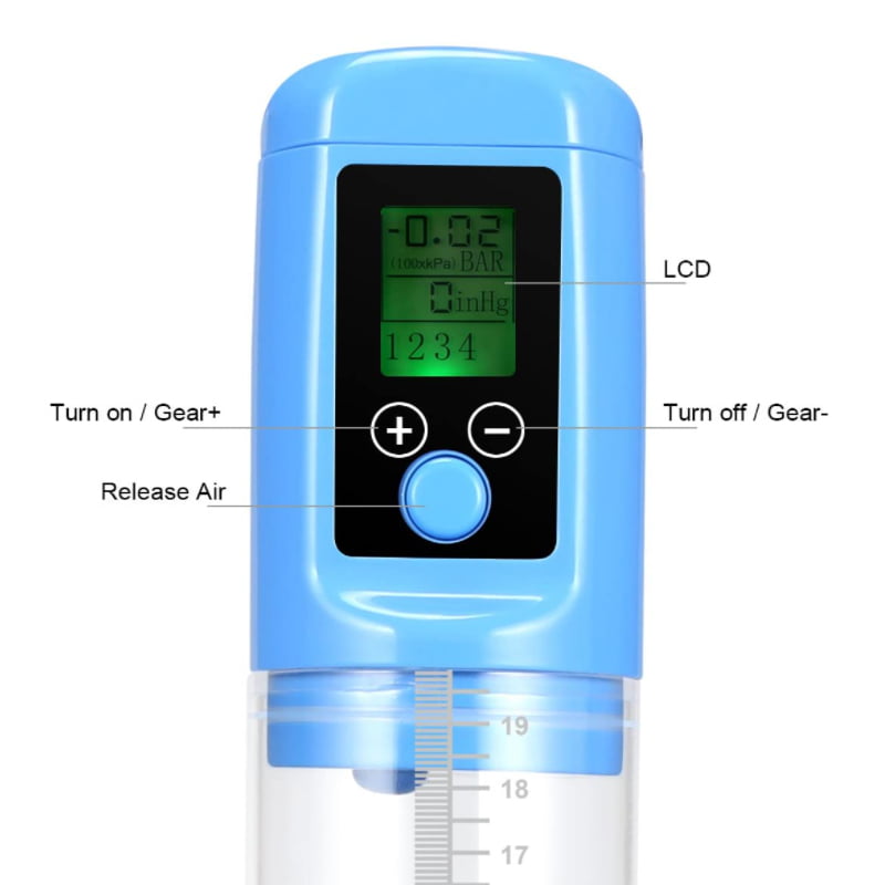 Máy Tập Tăng Kích Thước Dương Vật Tự Động Màn Hình LCD