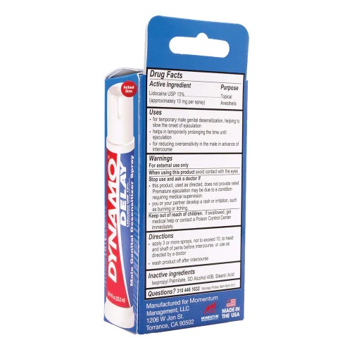 Dynamo® Delay chính hãng USA, chai xịt chống xuất tinh sớm cho nam giới