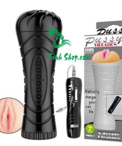 Âm đạo giả cầm tay có rung giá rẻ Pink Pussy
