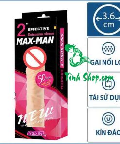 Bao Cao Su Đôn Dên Maxman Có Gân