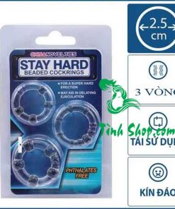 Vòng Đeo Dương Vật Stay Hard Chống Xuất Tinh Sớm