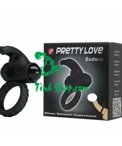 Vòng đeo dương vật có rung điểm G Prettylove Eudora