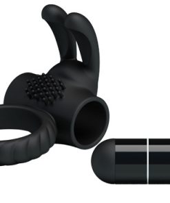 Vòng đeo dương vật có rung điểm G Prettylove Eudora