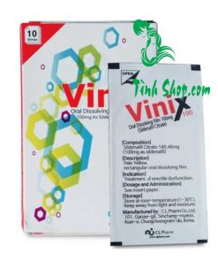 Tem ngậm Vinix Kéo Dài Cuộc Yêu Hiệu Quả Cho Nam Giới