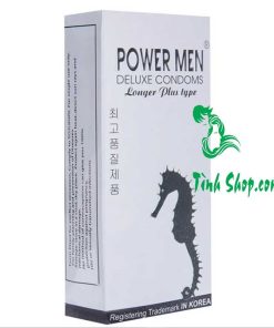 Bao Cao Su Power Men Longer Plus Cá Ngựa Bạc