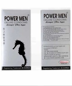 Bao Cao Su Power Men Longer Plus Cá Ngựa Bạc